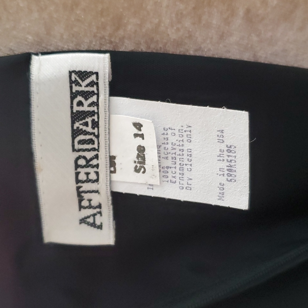 After Dark vintage dress size 14 - Picture 12 of 14